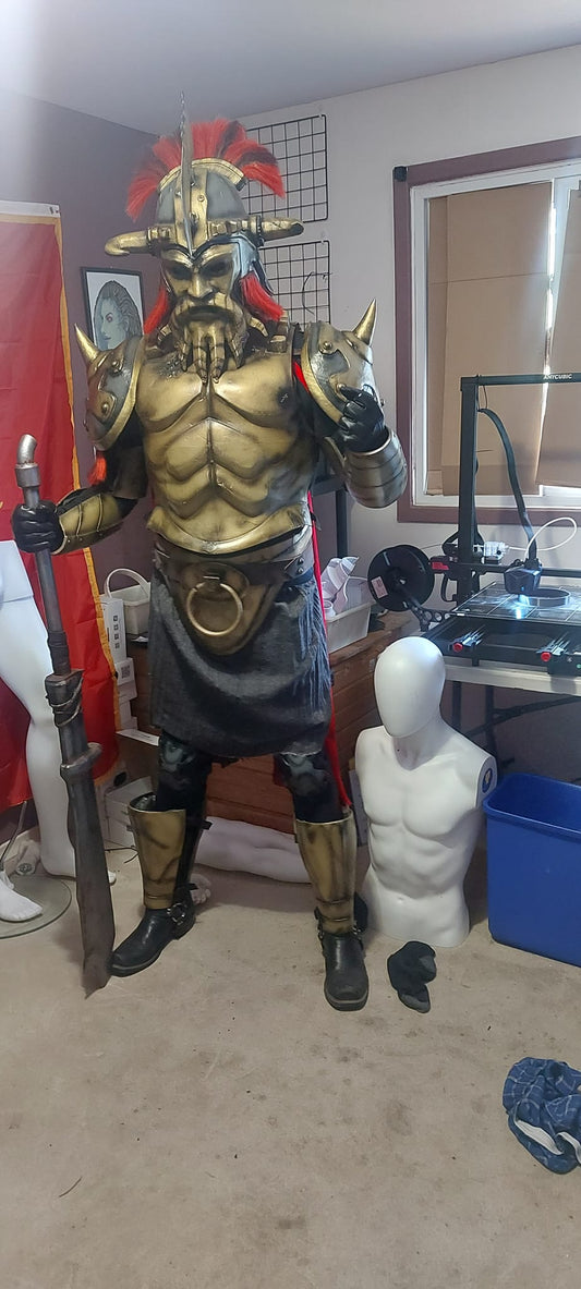 Legate Lanius 3d printed helmet