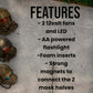 NCR Ranger Helmet ELITE/DESERT/VETERAN Fans+LEDs