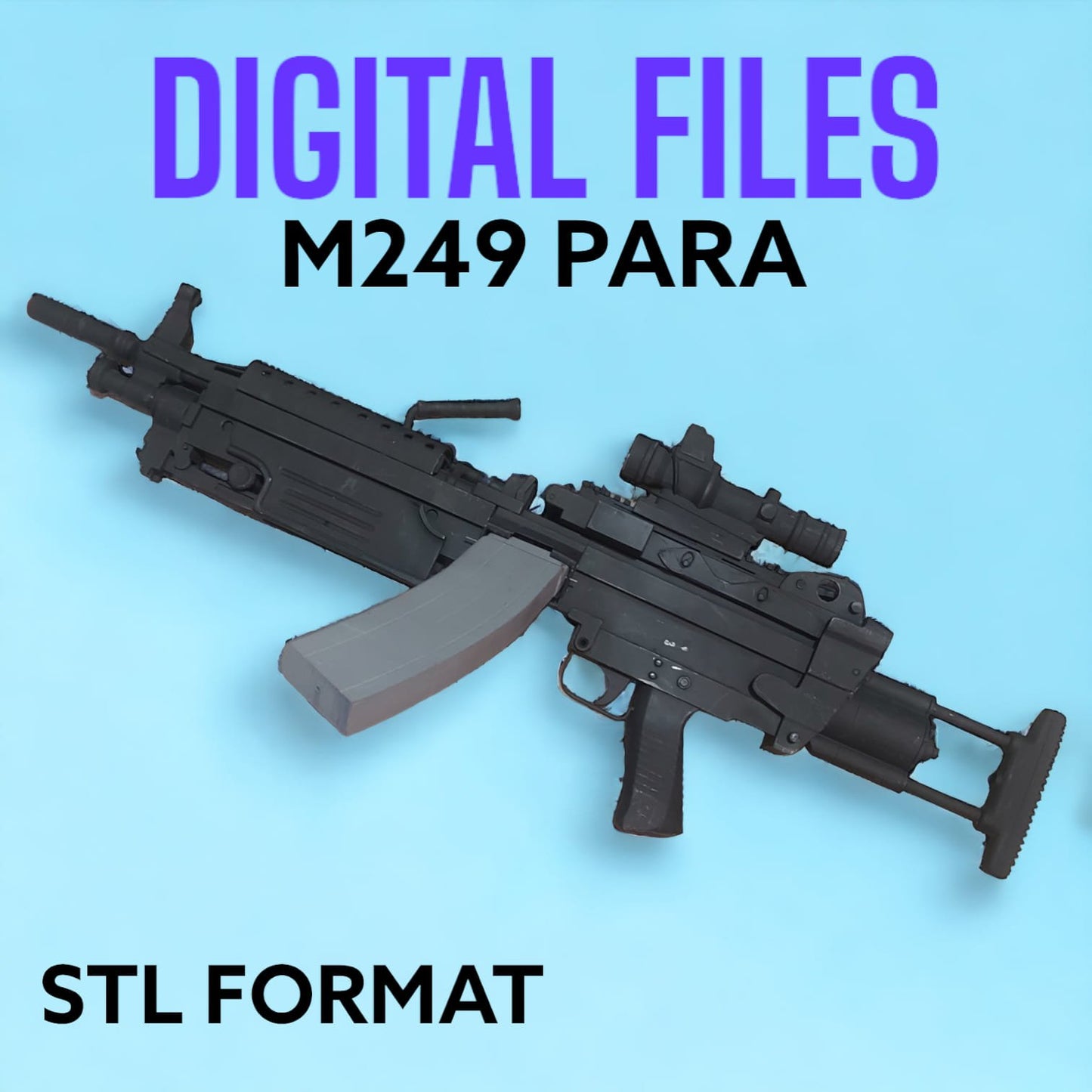 Winter soldier M249 Para Digital files