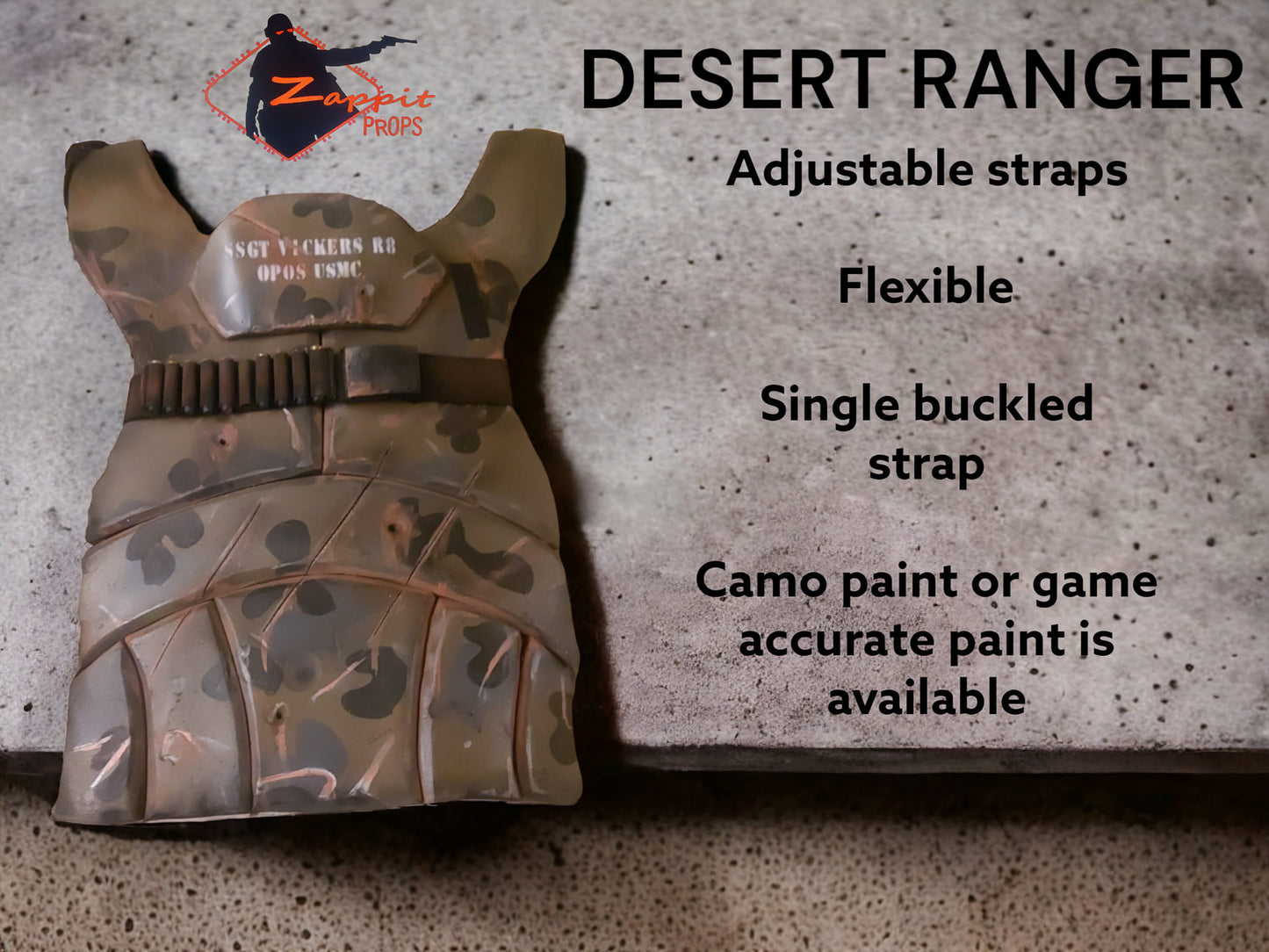NCR Ranger Vest cosplay foam