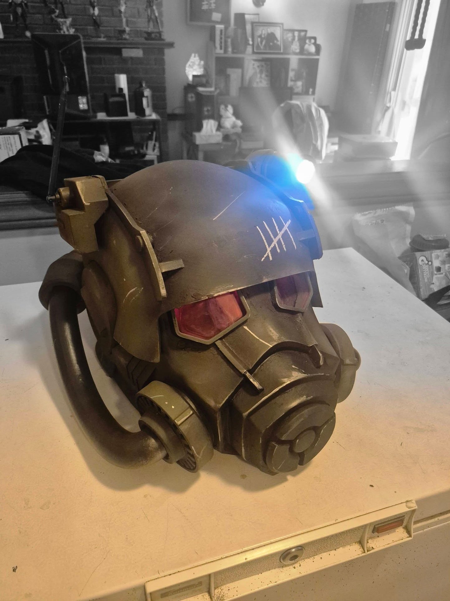 NCR Power armor helmet prop