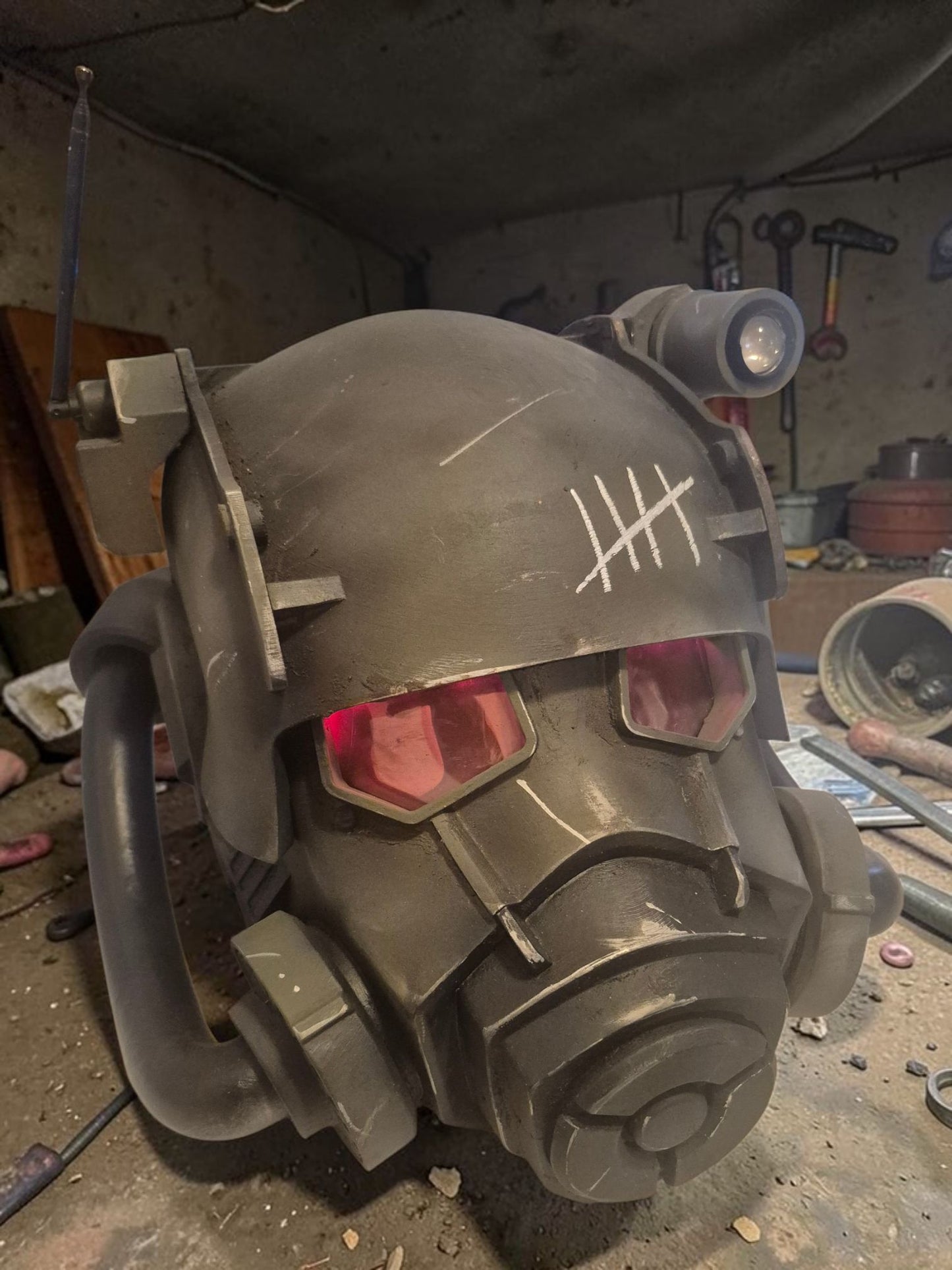 NCR Power armor helmet prop