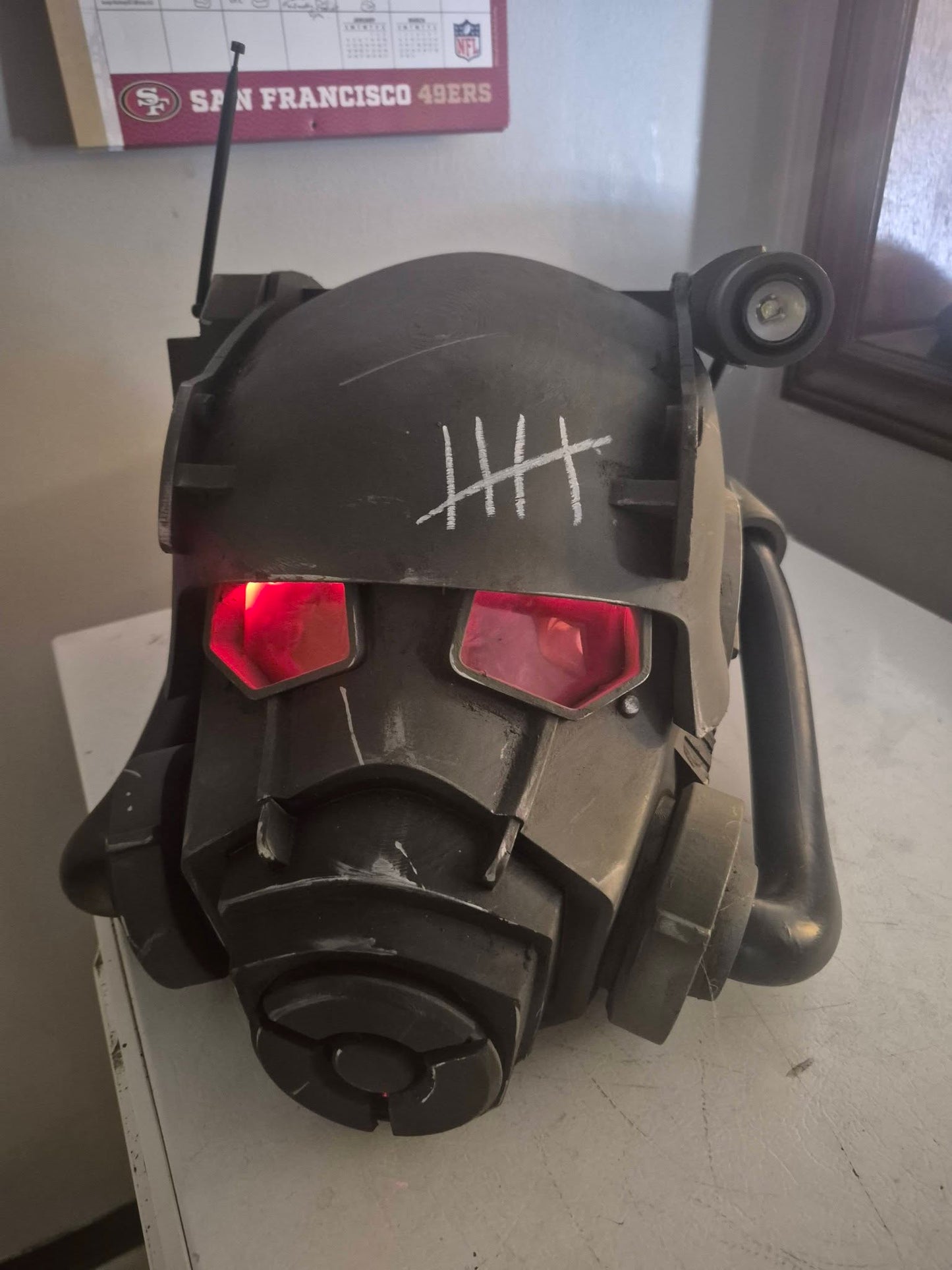 NCR Power armor helmet prop