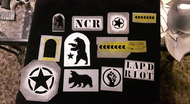 Stencils + camoflauge options