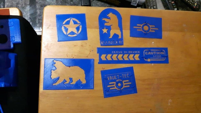 Stencils + camoflauge options