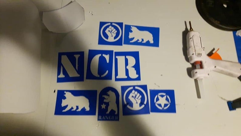 Stencils + camoflauge options