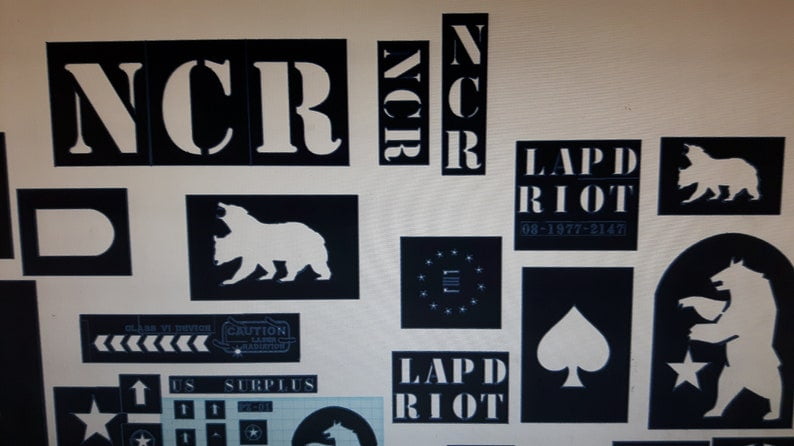 Stencils + camoflauge options