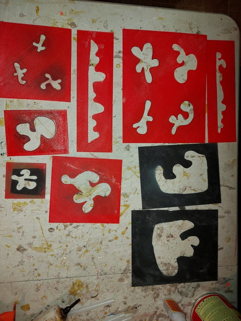 Stencils + camoflauge options