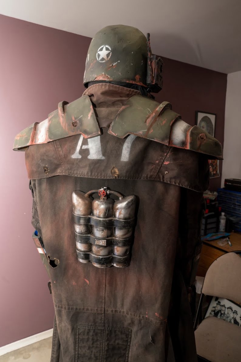 NCR Ranger Elite Shoulder Armour