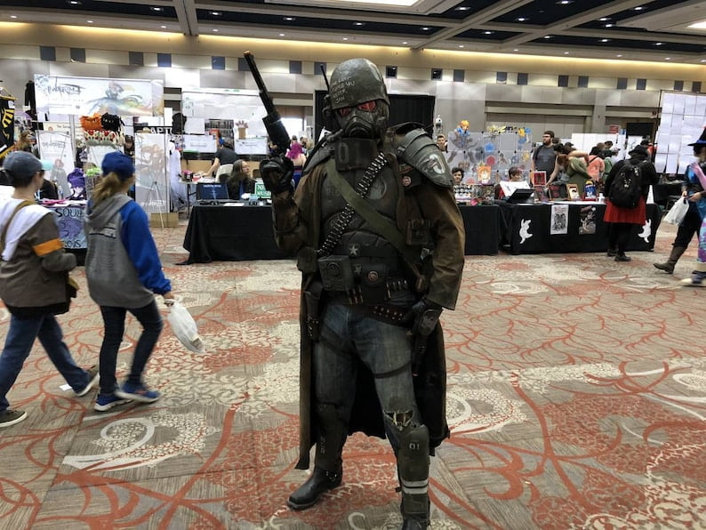 NCR Ranger Cosplay. Veteran, Desert and Elite Riot options! + Free vault 13 flask with all parts