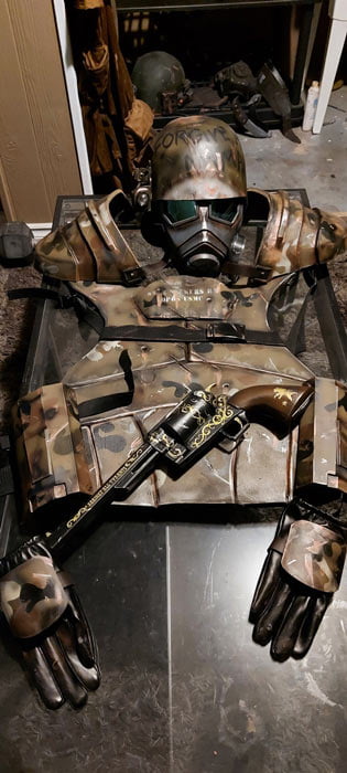 NCR Ranger Vest cosplay foam