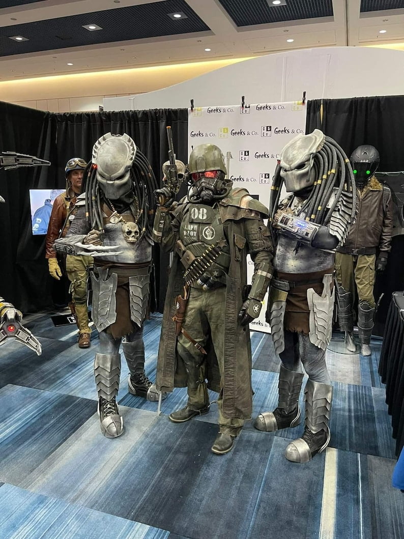NCR Ranger Cosplay. Veteran, Desert and Elite Riot options! + Free vault 13 flask with all parts