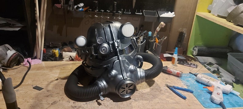 Power armor T-45d Helmet