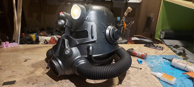 Power armor T-45d Helmet
