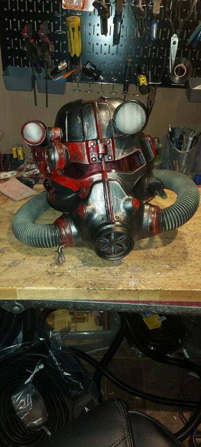 Power armor T-45d Helmet